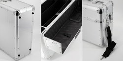 ALUMAXX Valise pour pilotes "BETHA", aluminium, argent