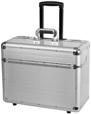 ALUMAXX Valise pour pilotes "OMEGA", aluminium, argent