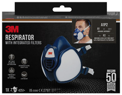 3m demi masque respiratoire 4251+, degré de protection: