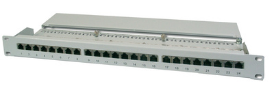 DIGITUS Panneau de brassage 19" Cat.5e, 16 x ports RJ45, 1 U