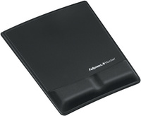 Fellowes Repose-poignet Health-V, recouvert de Lycra, noir
