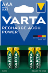 VARTA Pile NiMH "Rechargeable Accu", Micro (AAA), 1 000 mAh