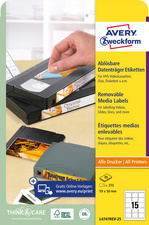 AVERY Zweckform Etiquettes Stick+Lift pour disquettes ZIP