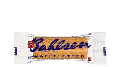 Bahlsen Biscuits "Waffeletten", présentoir