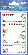 ZDesign HOME Étiquette de cuisine "baies & cerises"
