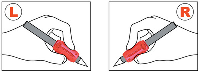 WEDO Guide-doigt Sattler Grip, assorti