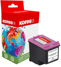 Kores Encre G1700Y remplace hp C8773EE/hp no.363, jaune