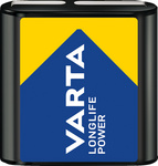 VARTA Pile alcaline Longlife Power, pile plate 4,5 V