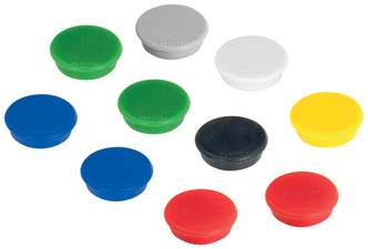 FRANKEN Aimant de fixation, force adhésive: 2,5 kg, noir