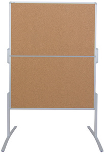 FRANKEN Tableau de présentation PRO,pliable,surface en liège
