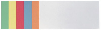 FRANKEN Carte de présentation, rectangle, 545x95 mm, assorti