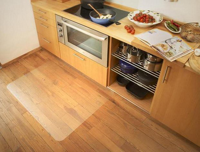 rillstab Tapis de protection pour sol, (L)1.200 x (P)1.500mm