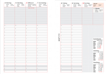 bind Recharge 2027 pour agenda A5 modèle 15501