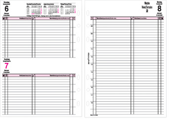bind Recharge 2027 pour agenda A5 modèle 15501