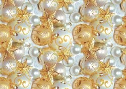 SUSY CARD Papier cadeau de Noël "boules de Noël"