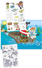 AVERY Zweckform Album de stickers, A5, pirate