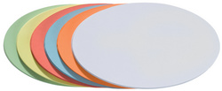 FRANKEN Carte de présentation, oval, auto-collant