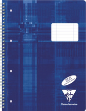 Clairefontaine Cahier spiralé, A4, uni, 160 pages