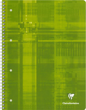 Clairefontaine Cahier spiralé, A4, uni, 160 pages