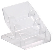 DURABLE Présentoir pour cartes de visite, plastique dur
