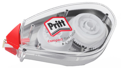 Pritt, Roller correcteur, Compact, Flex, 4.2mmx10m, 9H PCK4B