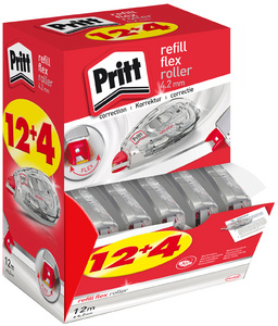 Pavo Souris, Roller correcteur jetable, Blanc, 4,2 mm x 8,5 m, 8017942