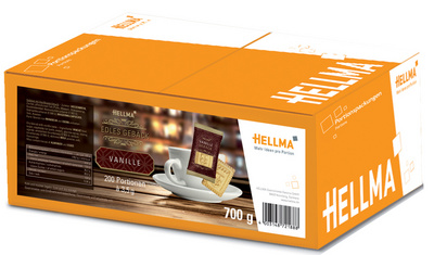 HELLMA Biscuit élégant à la vanille, emballage unitaire
