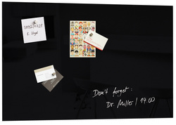 sigel tableau magnétique en verre "artverum", inscriptible