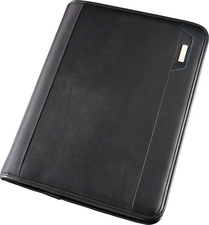 Alassio Organiseur de tablette A4 TRENTO, similicuir, noir