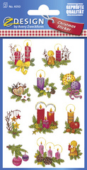 AVERY Zweckform ZDesign étiquettes de Noël "composition