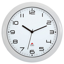 ALBA Horloge murale "HORNEW", montre à quartz, noir
