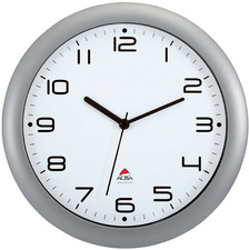 ALBA Horloge murale "HORNEW", montre à quartz, noir