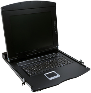 LogiLink Console 19" LCD KVM avec écran TFT 43,18 cm (17")