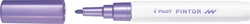 PILOT Marqueur à pigment PINTOR, fin, violet métallique