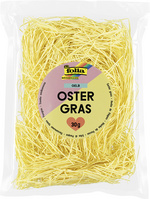 folia Herbe de décoration/herbe de Paques, 30 g, jaune