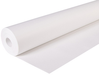 Clairefontaine Papier kraft, Blanc, Rouleau 1 x 50 m, 60g