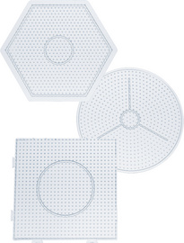 folia Plaques pour perles à repasser BASIC GRAND, assorti