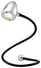 Hansa Lampe à LED USB Snake, argent