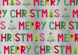 SUSY CARD Papier cadeau de Noël "Merry Christmas"