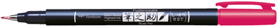 Tombow Stylo de calligraphie Fudenosuke, rose vif