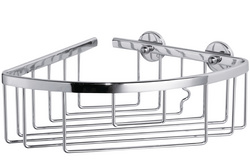 tesa Corbeille de rangement ALUXX S, modèle d'angle, alu