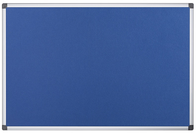 Bi-Office Tableau en feutre "Maya", 1.200 x 900 mm, bleu
