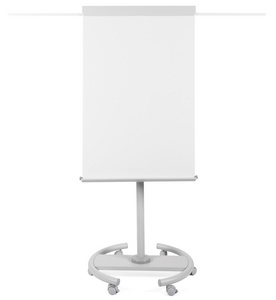 Bi-Office Chevalet de conférence convertible, gris