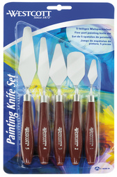 WESTCOTT Couteau à peindre, kit de 5 pièces