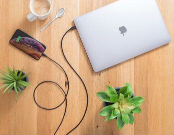 ANSMANN Câble de données & de charge, Apple-Lightning-USB-A