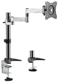 LogiLink Support pour écran, longueur bras 396 mm, noir/gris