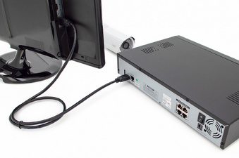 DIGITUS Câble de raccordement High Speed, HDMI-A-HDMI-A, 2 m