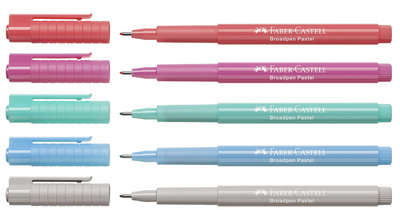 FABER-CASTELL Feutre BROADPEN Pastel, turquoise pastel