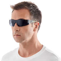 3M Lunettes de protection SecureFit SF400GC1, teinte : gris