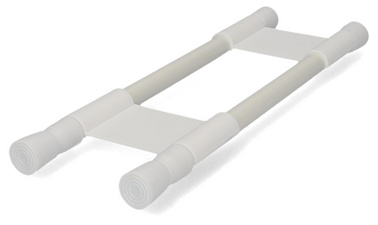 cartrend Barre de maintien double, longueur : 250 - 430 mm